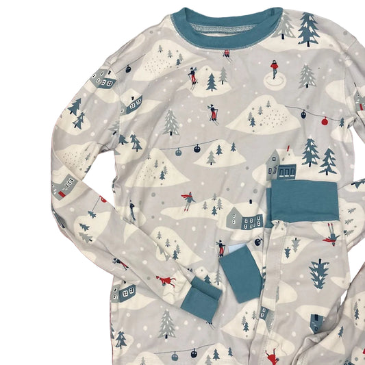 Garnet Hill (A) Gray Youth Size 12 2PCSleepwear