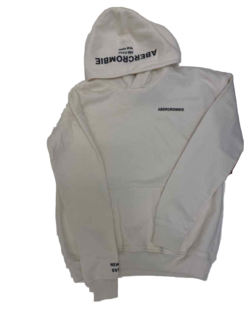 Abercrombie (C) Cream Youth Size 12 Sweatshirt