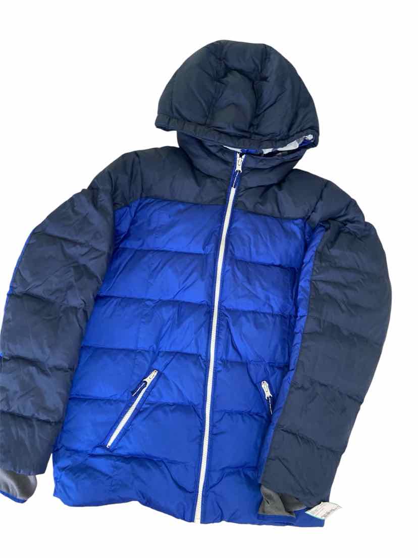 Lands End Blue Youth Size 14 Jacket Heavy
