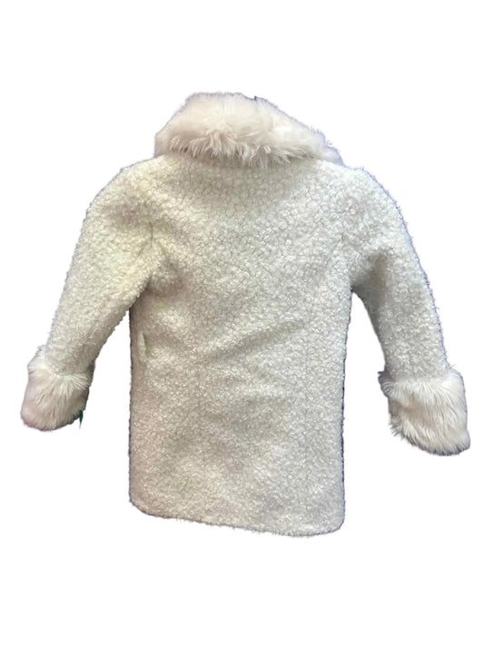 Janie and Jack (A) White Toddler Size 5-6 Dress Coat Heavy
