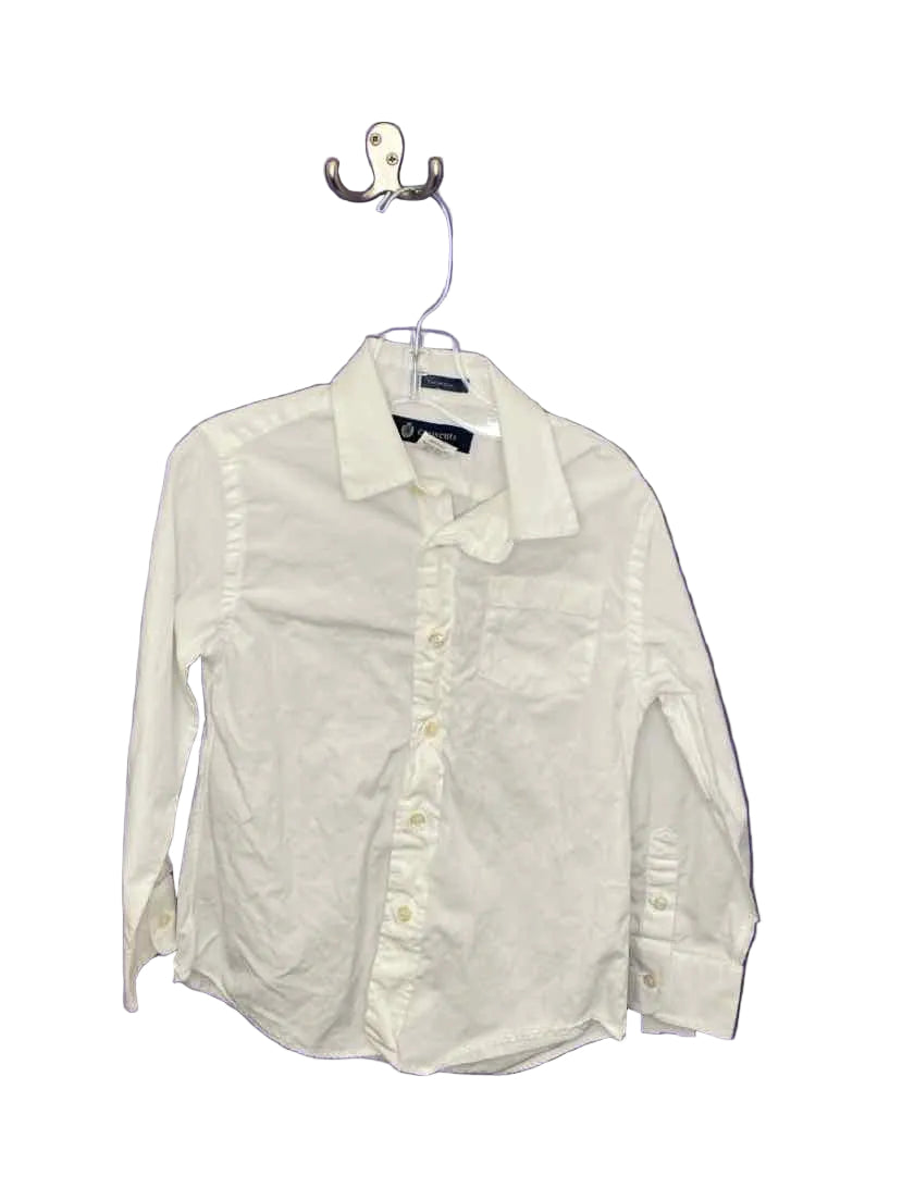 Crewcuts (B) White Toddler Size 4-5 ButtondownLS