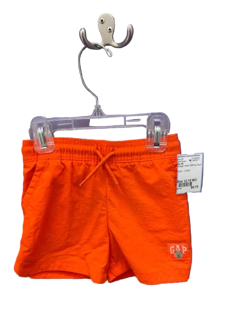 Gap (B) Orange Infant Size 12-18 MO SwimTrunks