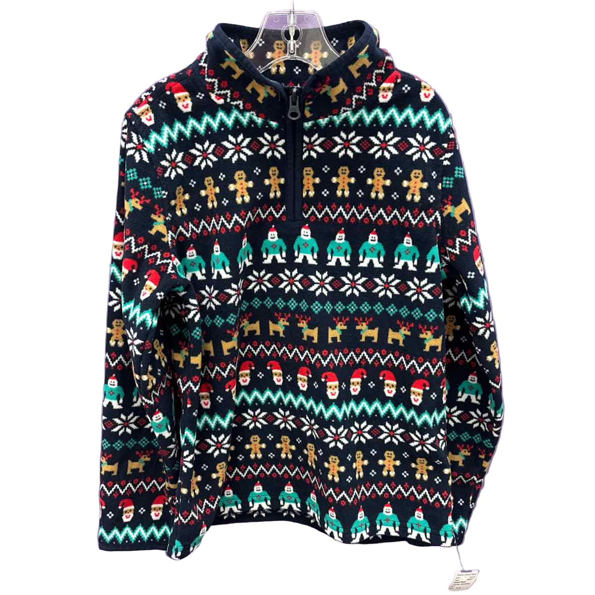 OshKosh BGosh Christmas Youth Size 10 Fleece