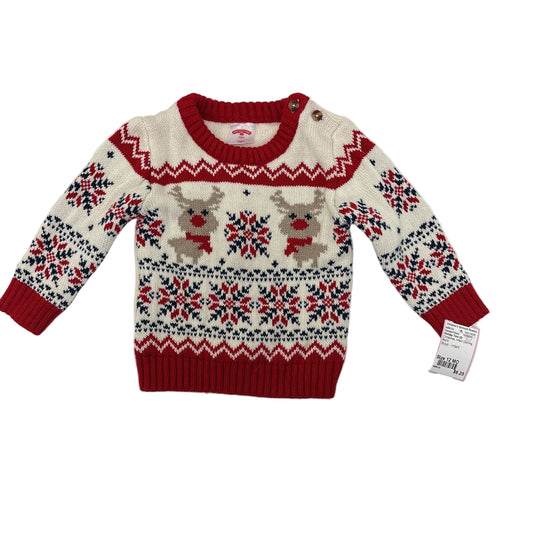 Holiday Time (D) Christmas Infant Size 12 MO SweaterHeavy