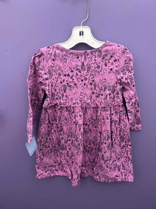 Gap (B) Pink print Toddler Size 4 CasualDress