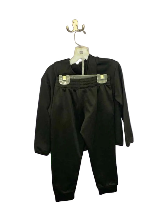 New Balance (B) Black Toddler Size 4 2PCAthleticPantSuit