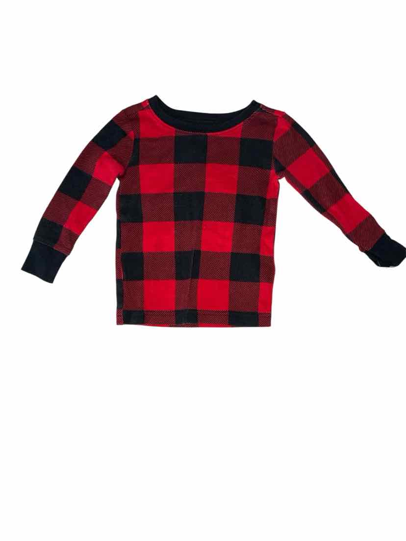 Old Navy (C) Red Black Infant Size 18-24 MO 2PCSleepwear