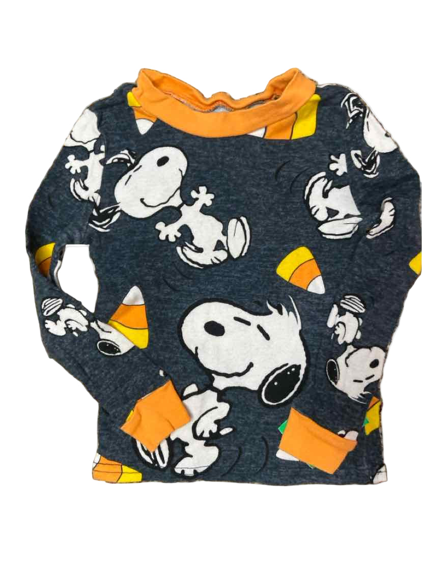 peanuts Gray Toddler Size 3T 2PCSleepwear