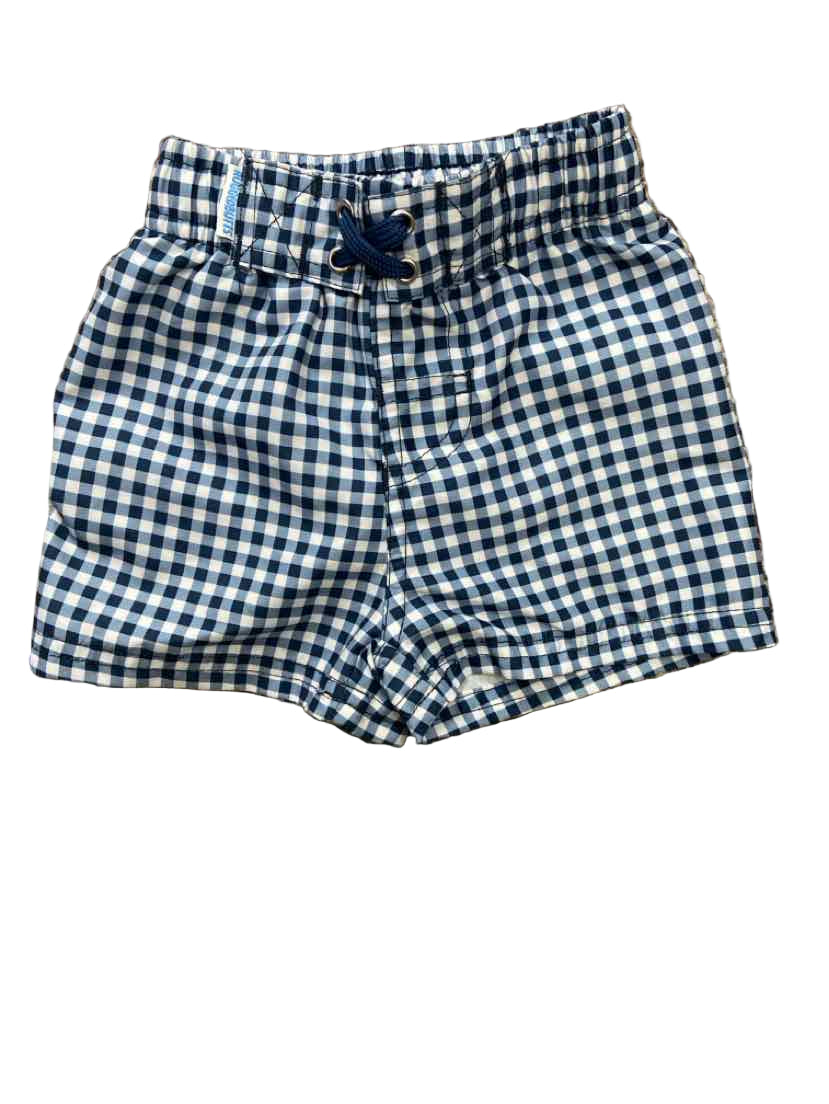 Ruffle Butts and Rugg (B) Blue Infant Size 6-12 MO 2PCSwimwear