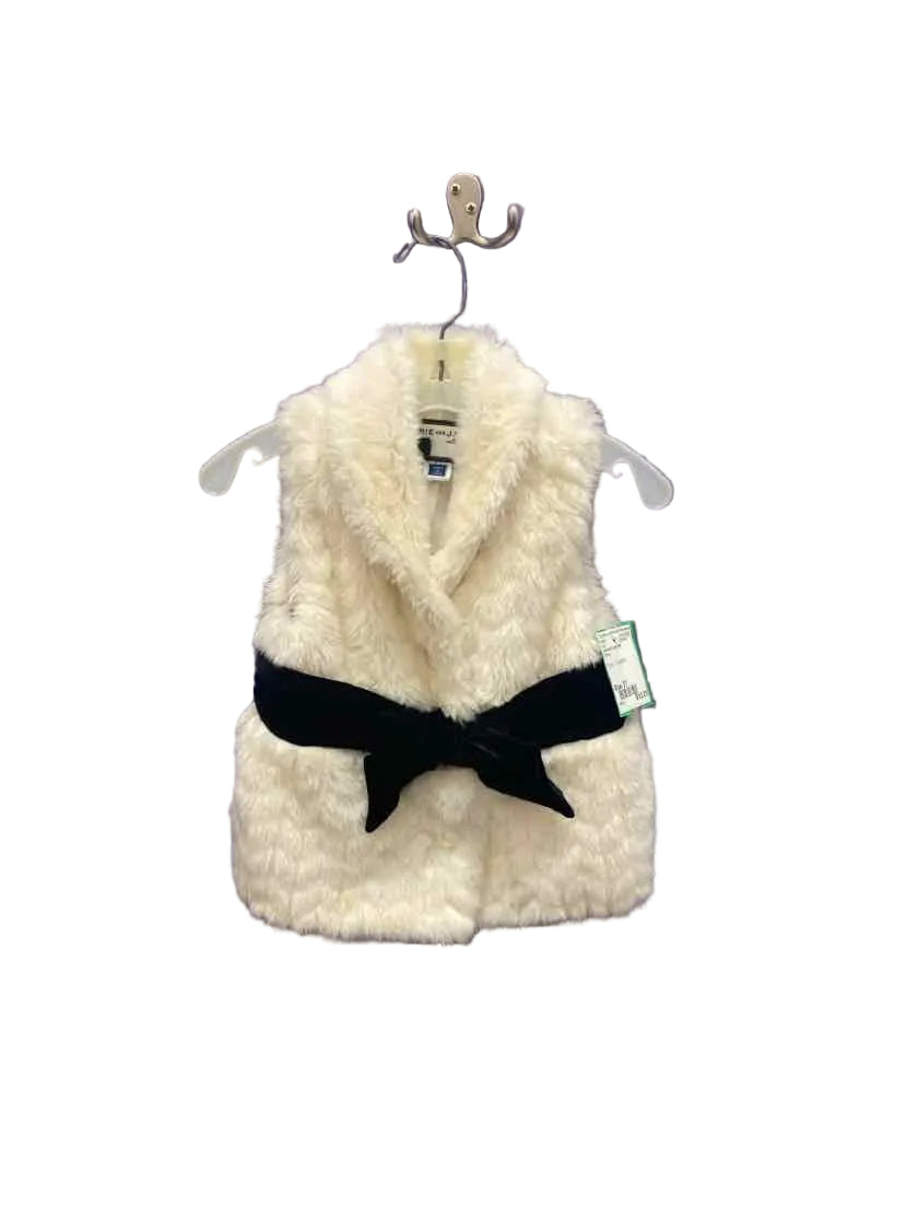 Janie and Jack (A) White Toddler Size 2T Vest