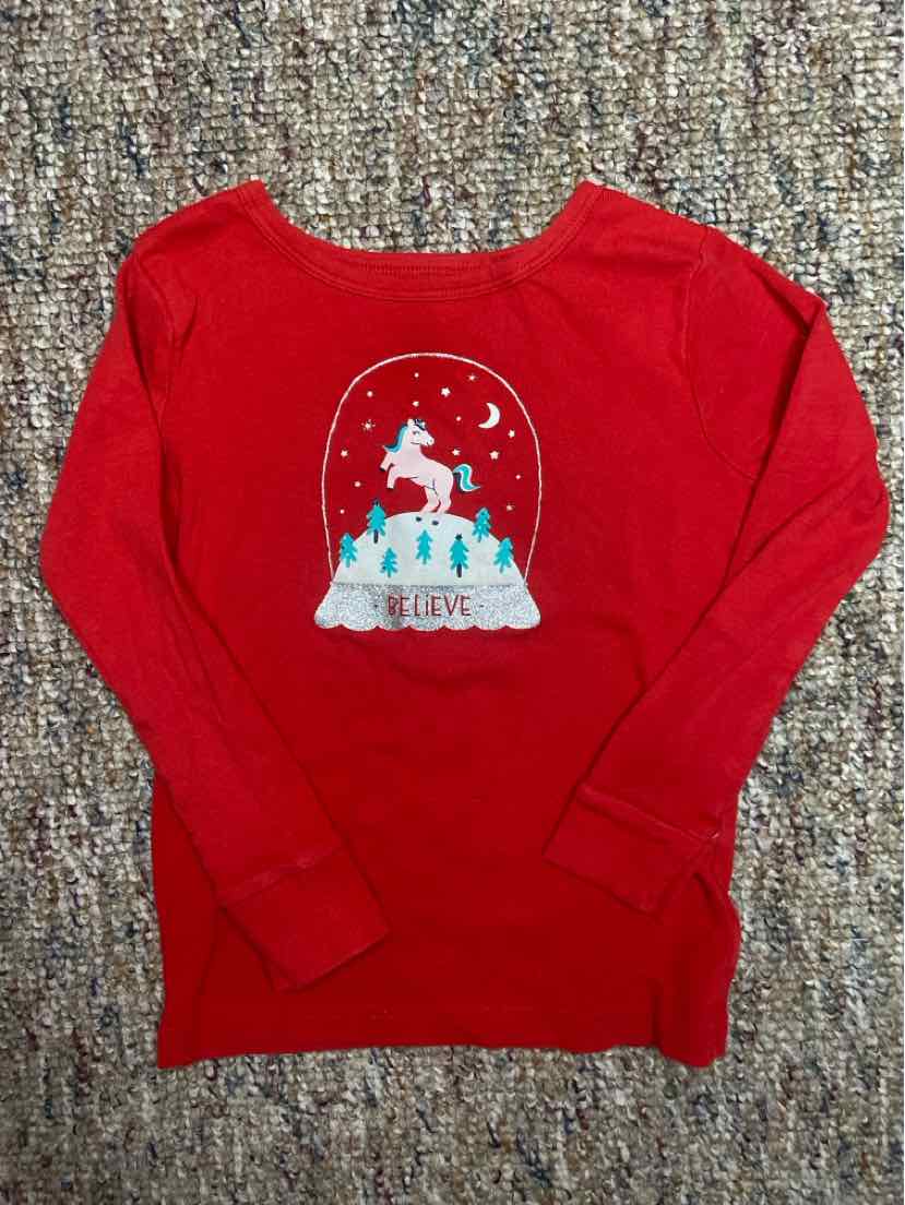 Cat and Jack (D) Christmas Toddler Size 5T 2PCSleepwear