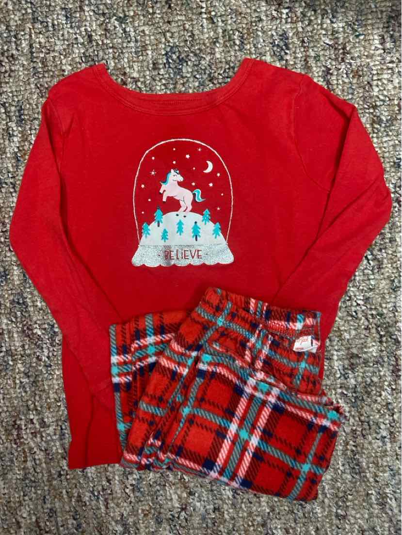 Cat and Jack (D) Christmas Toddler Size 5T 2PCSleepwear