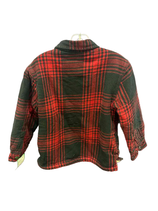 Outdoor Oasis Red Black Toddler Size 4-5 ButtondownLS