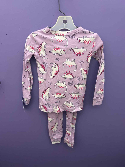 Gap (B) Purple Print Toddler Size 3T 2PCSleepwear