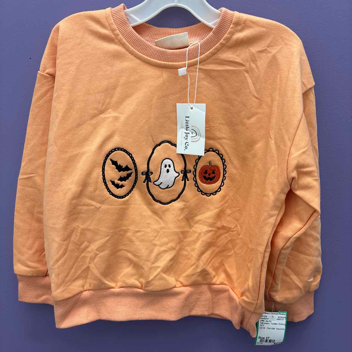Little Joy Co Halloween Toddler Size 3T Sweatshirt