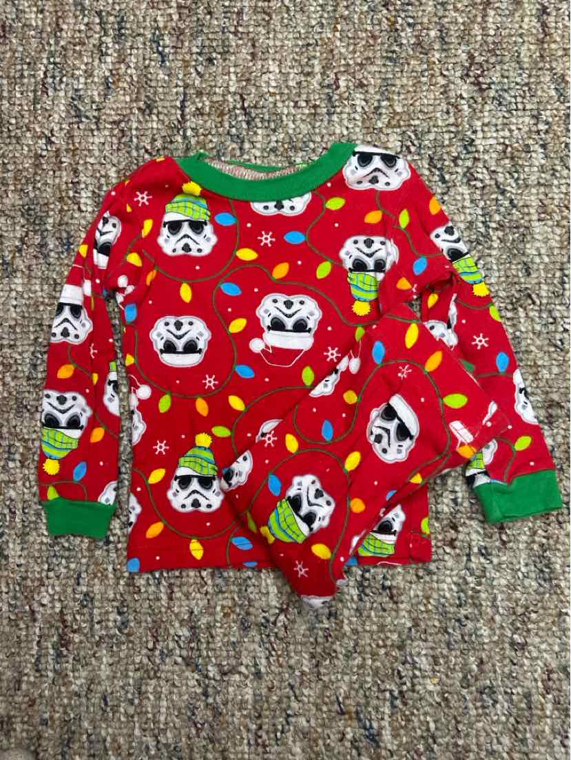 Star Wars Christmas Infant Size 18 MO 2PCSleepwear