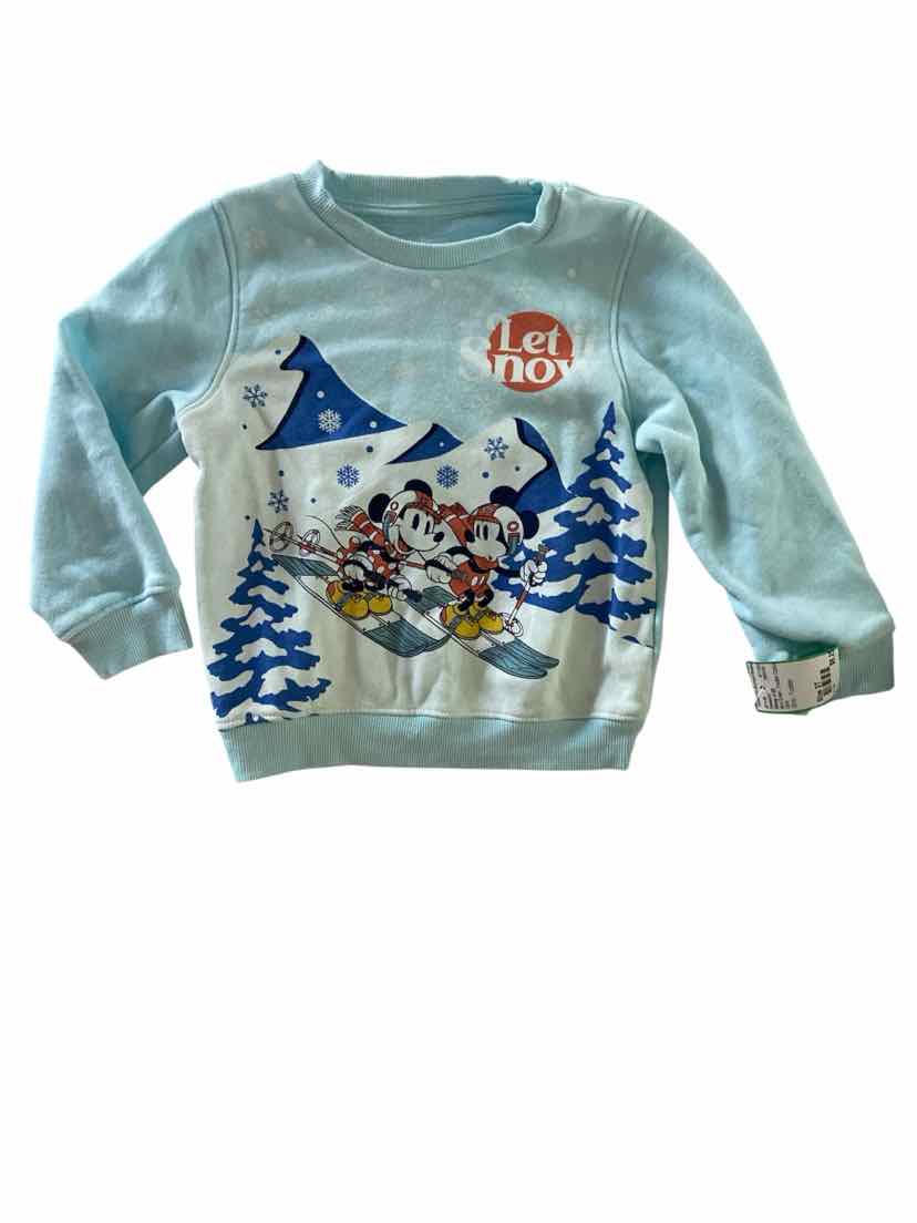 Disney Jr (D) Mint Green Toddler Size 3T Sweatshirt