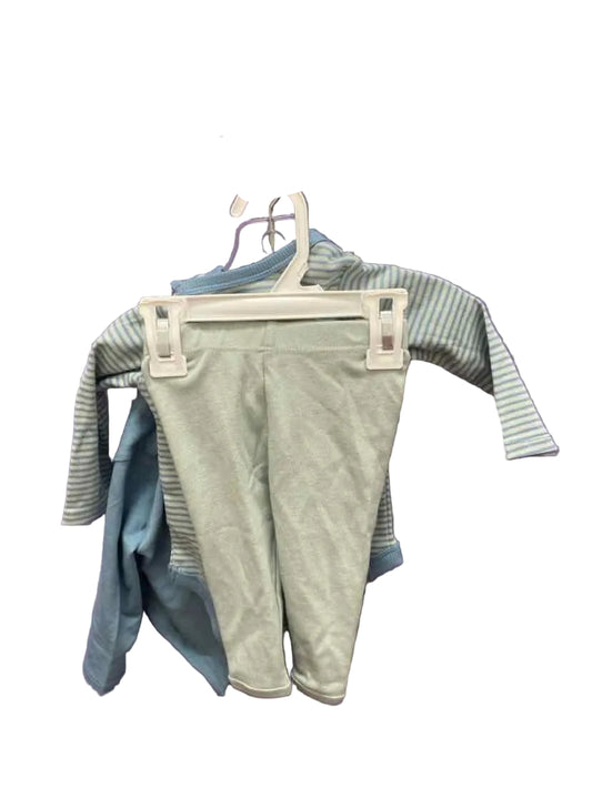 Garanimals (E) Blue Green Infant Size 3-6 MO 3PC Casual