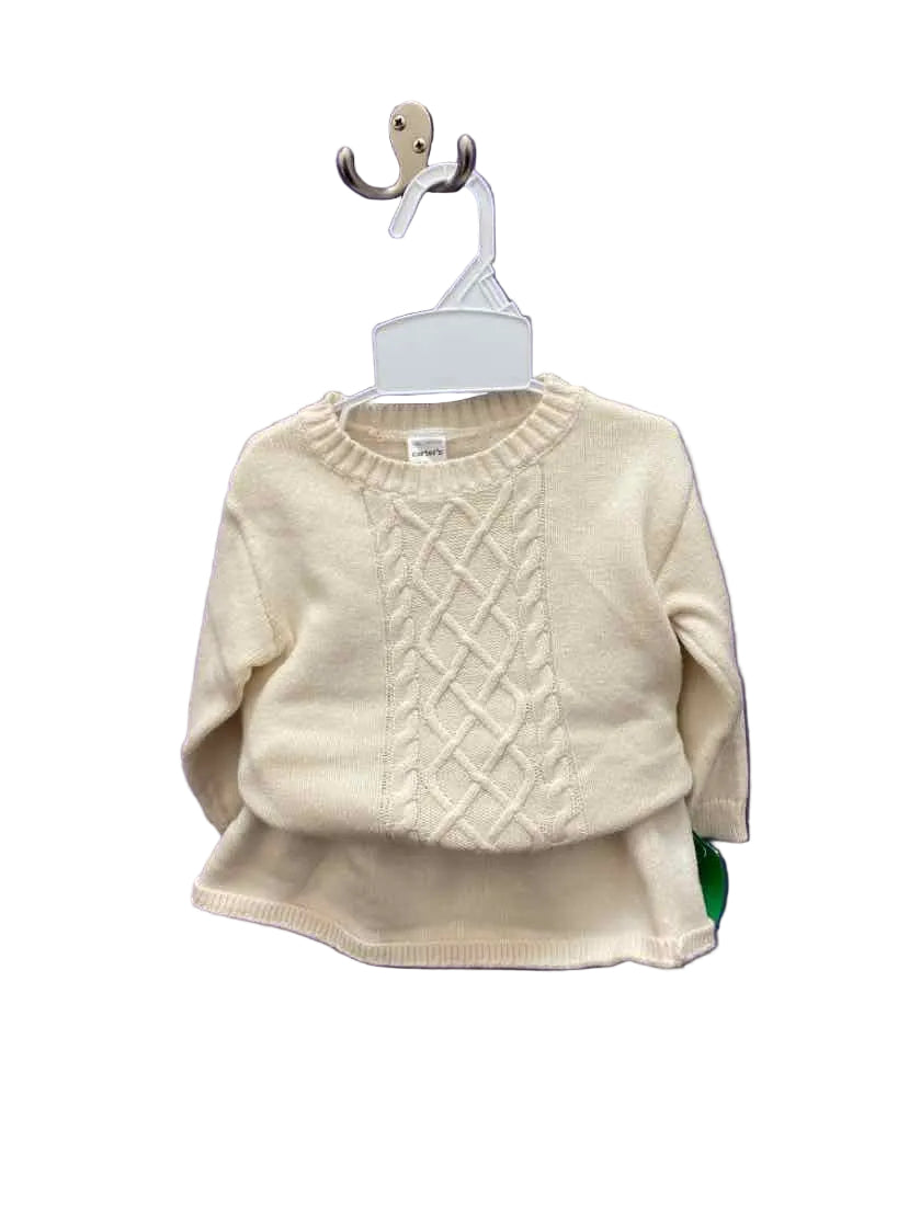 Carters (C) Cream Infant Size 12 MO 2PC Casual