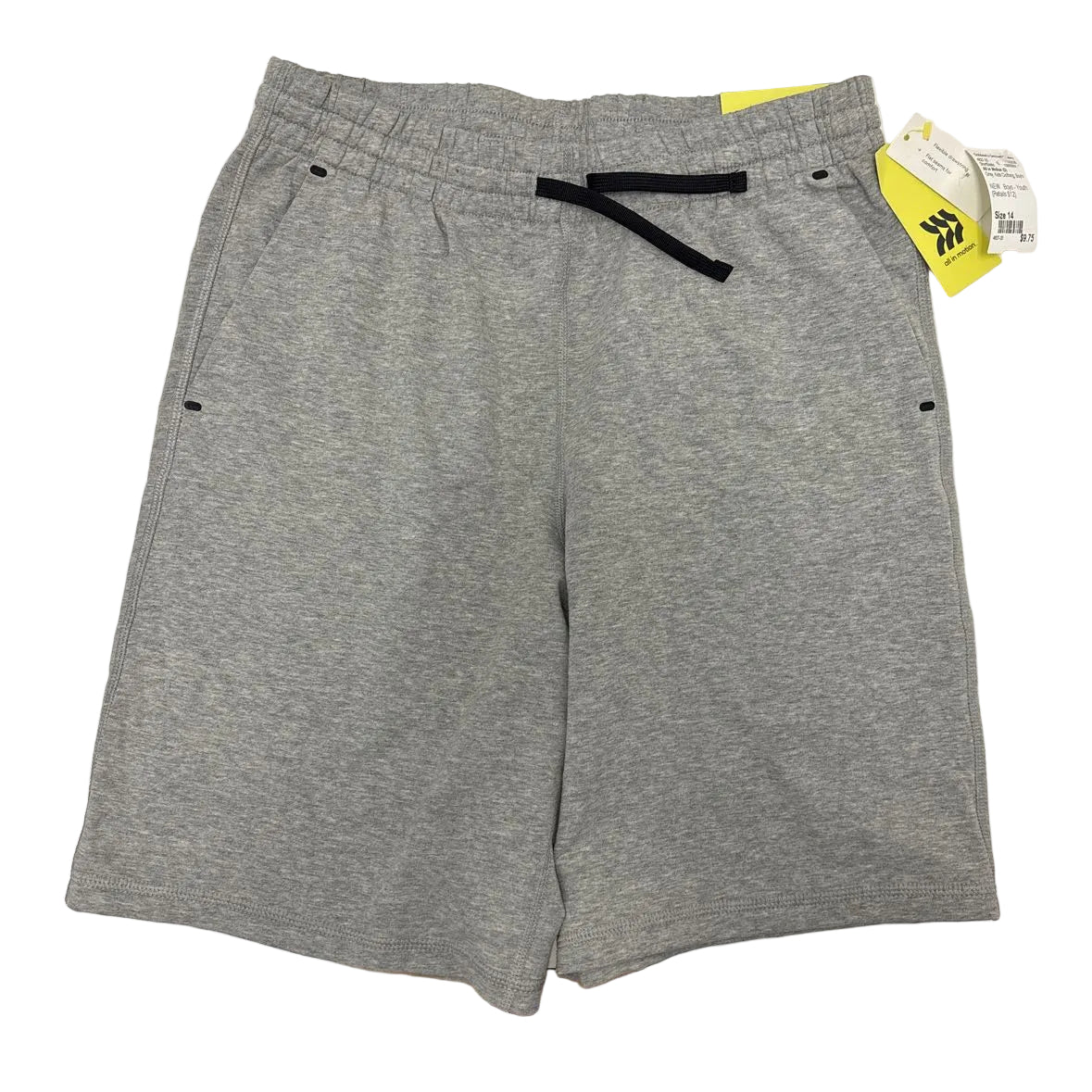 All in Motion (D) Gray Youth Size 14 Sweat Short Basic