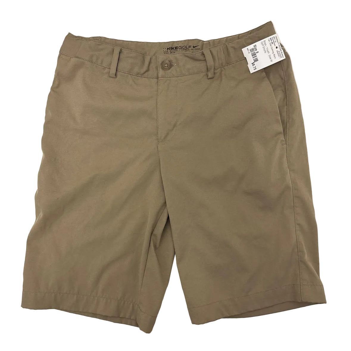 Nike (B) Tan Youth Size 8 Short Athletic