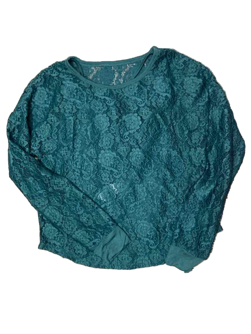 Art Class (D) Emerald Youth Size 7-8 LSTop