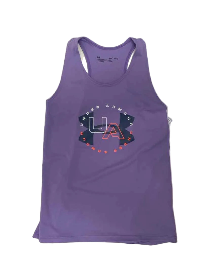 Under Armour (B) Purple Youth Size 8 AthleticTankTop