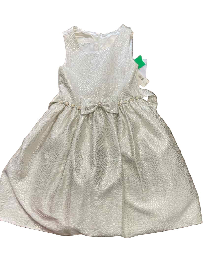 American Princess (C) White Youth Size 10 PartyDress