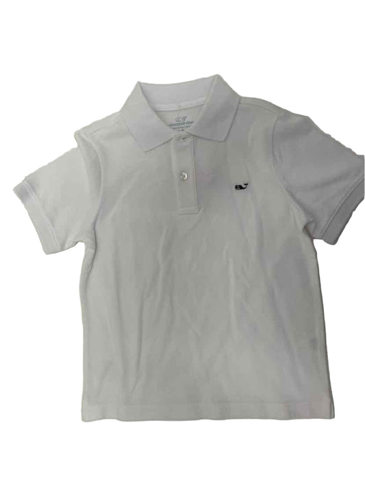 Vineyard Vines (A) White Toddler Size 5 Polo