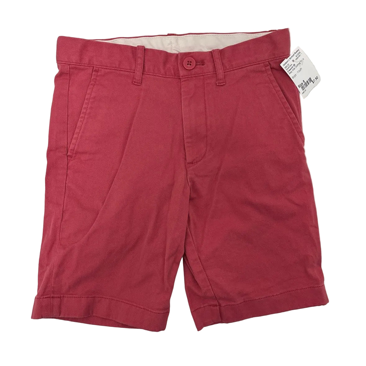 Crewcuts (B) Red Youth Size 8 Short Chino