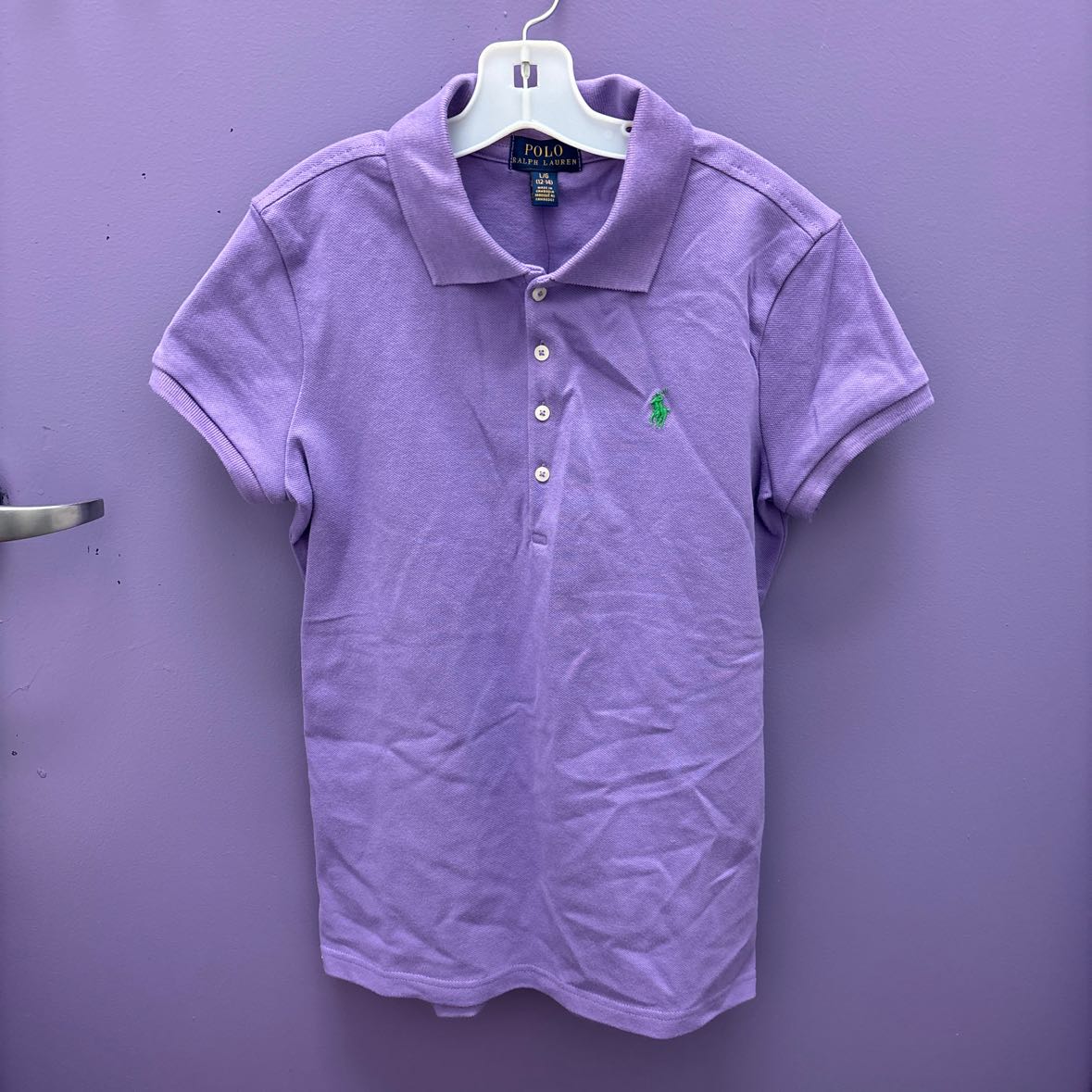 Ralph Lauren (A) Purple Youth Size 12 Polo