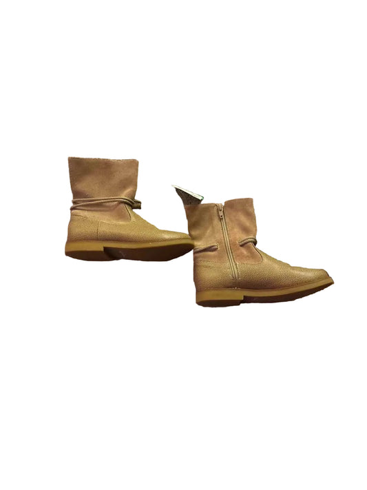Elephantito Tan Youth Shoe Size 1 (Youth) FashionBoots