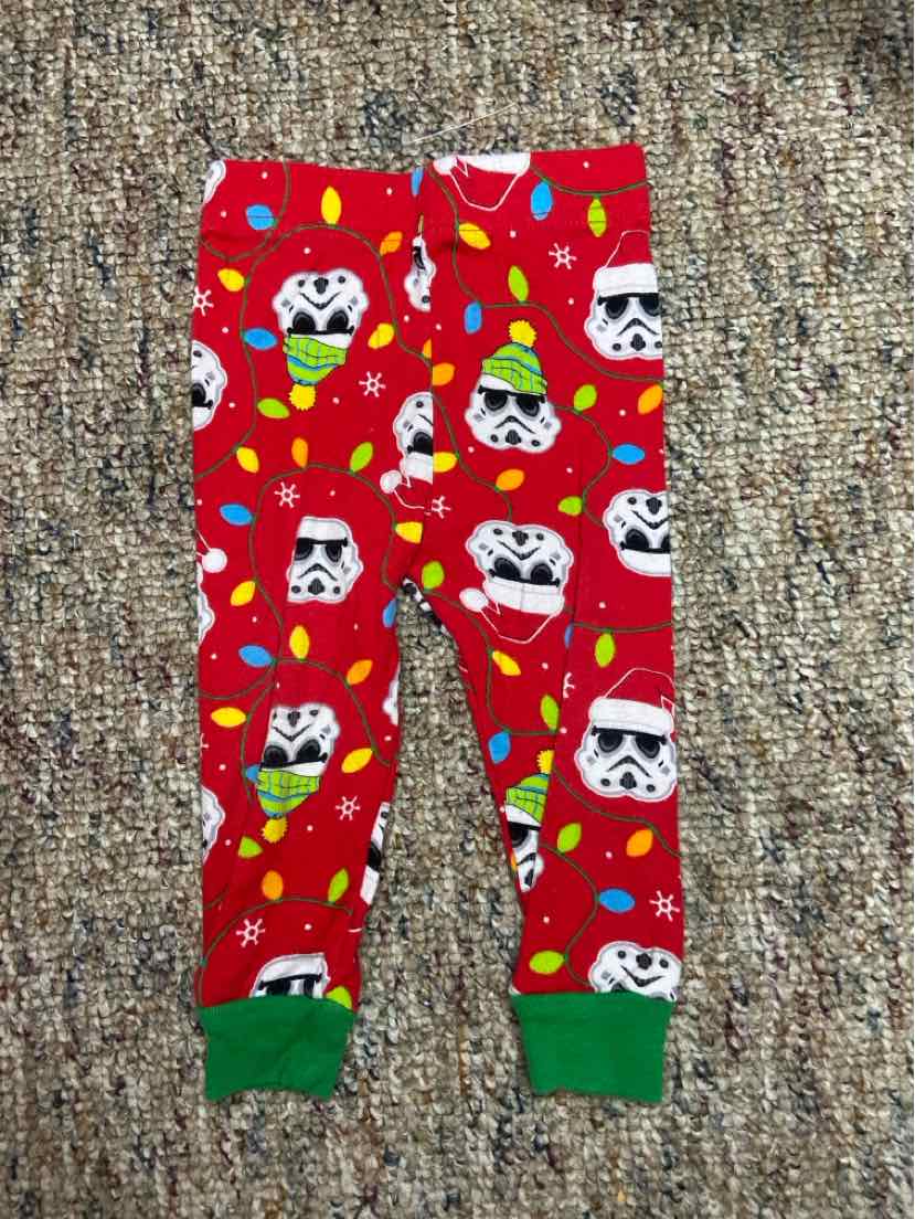 Star Wars Christmas Infant Size 18 MO 2PCSleepwear