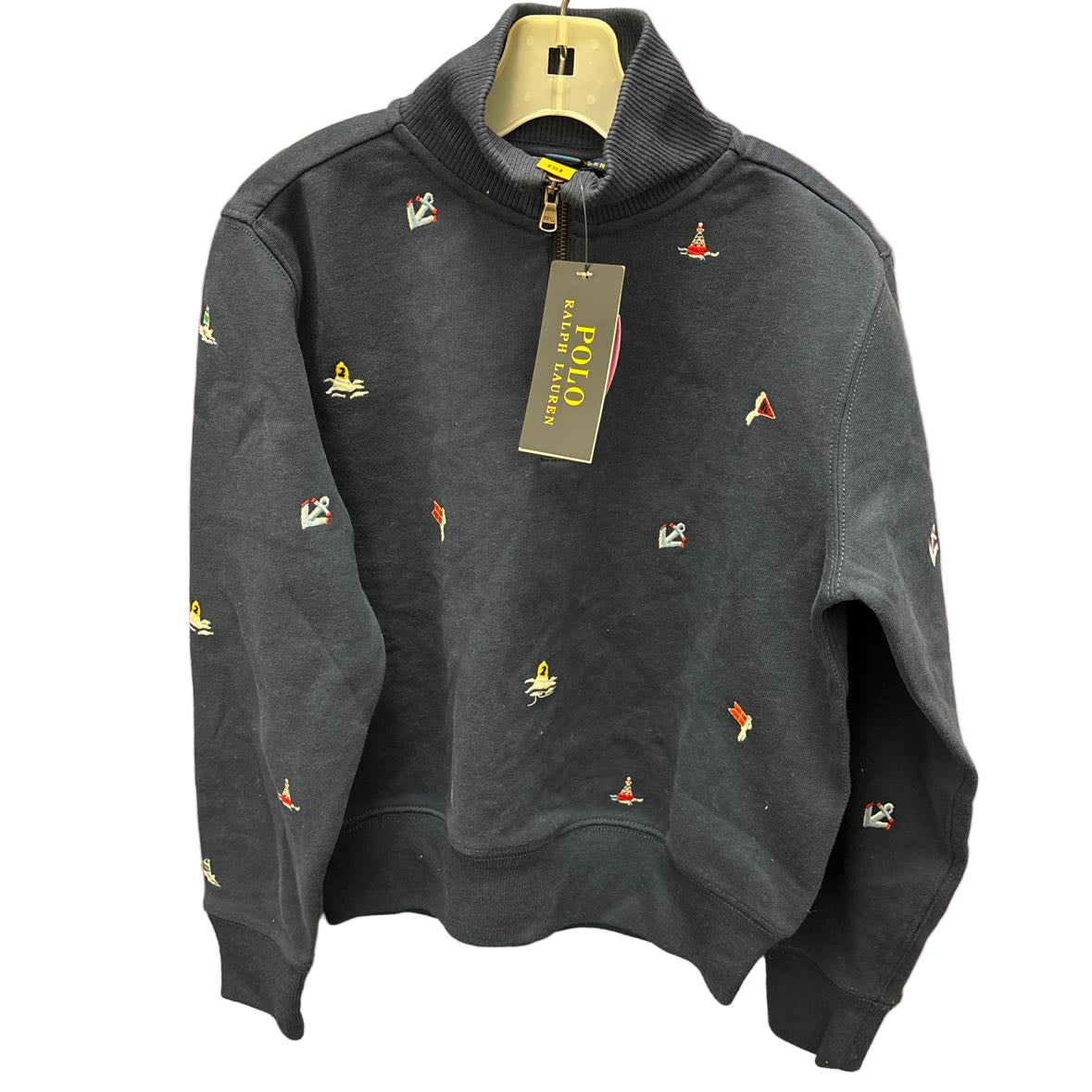 Ralph Lauren (A) Navy Youth Size 8 Sweatshirt
