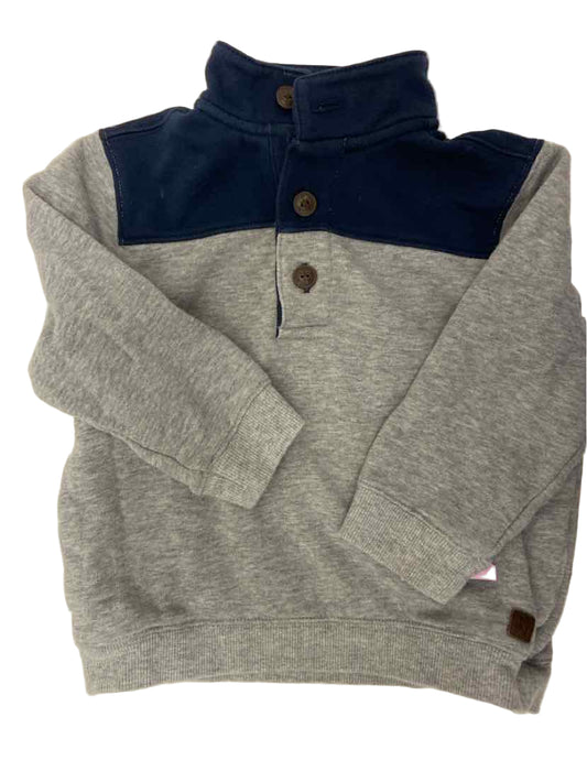 Janie and Jack (A) Blue Gray Toddler Size 2T Sweatshirt
