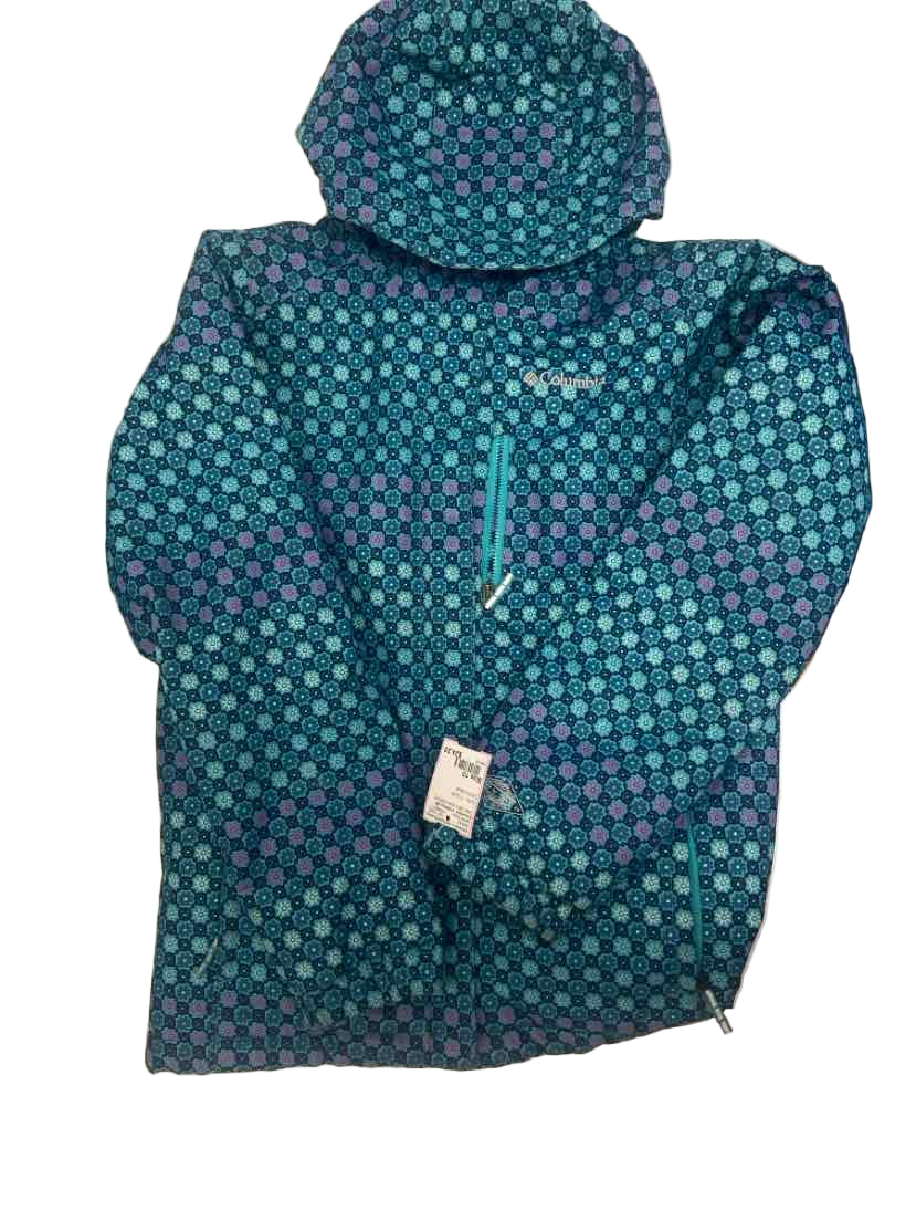 Columbia - Clothing (B) Teal Youth Size 10 Jacket Heavy