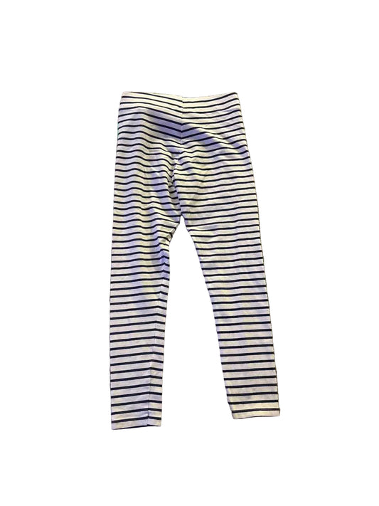 Mini Boden (A) White Blue Youth Size 8-10 BasicLeggings