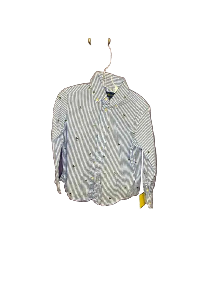 Ralph Lauren (A) Blue Toddler Size 5 ButtondownLS