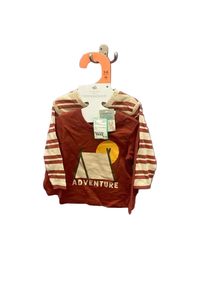 Primark (E) Rust Infant Size 3-6 MO LSTop