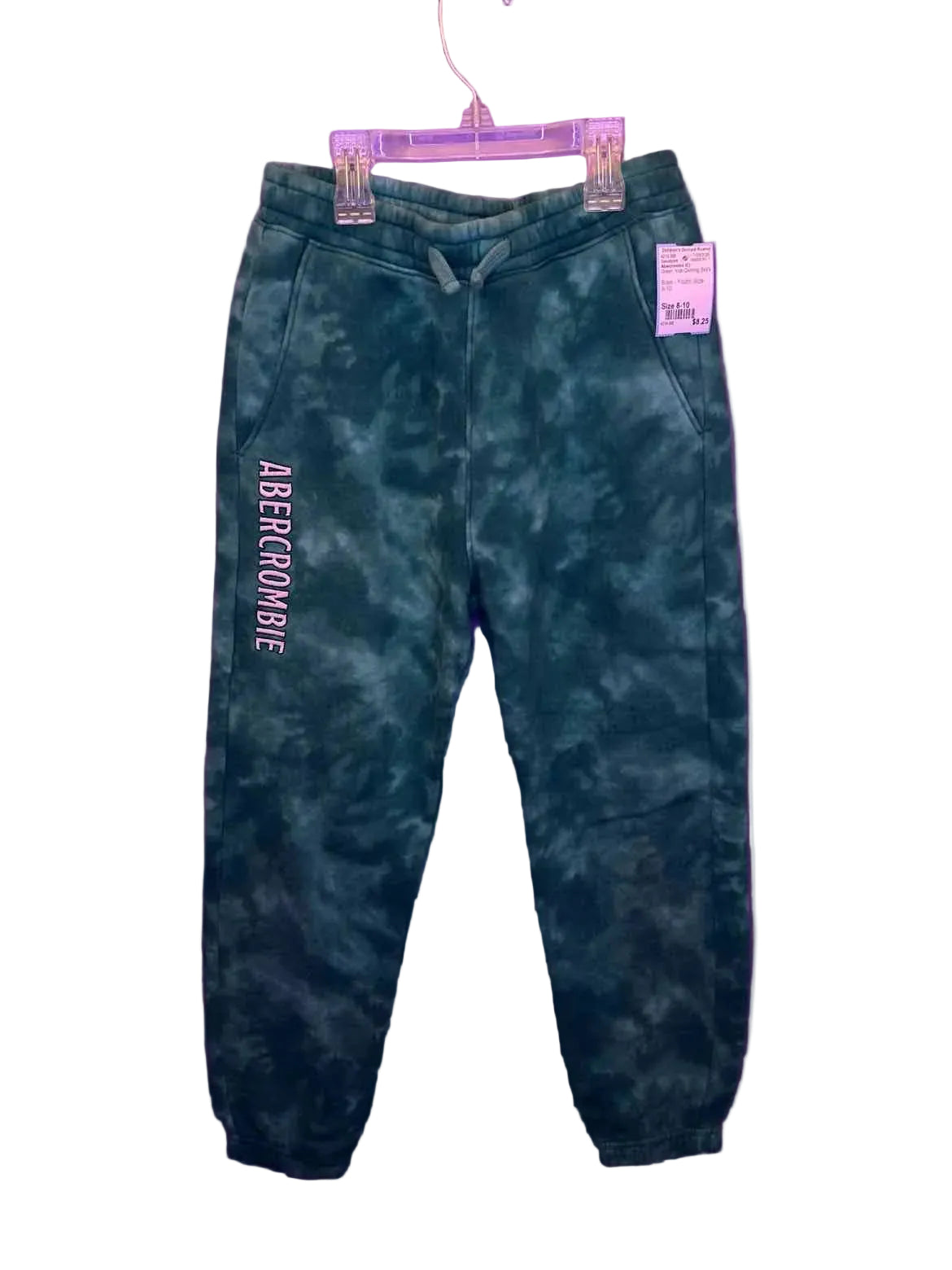 Abercrombie (C) Green Youth Size 8-10 Sweatpant