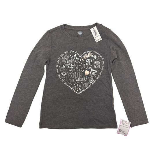 Old Navy (C) Gray Toddler Size 5T Long Sleeve Top