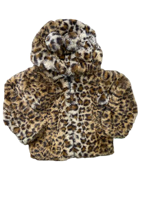 liv & lottie Animal Print Toddler Size 3T Jacket Fleece