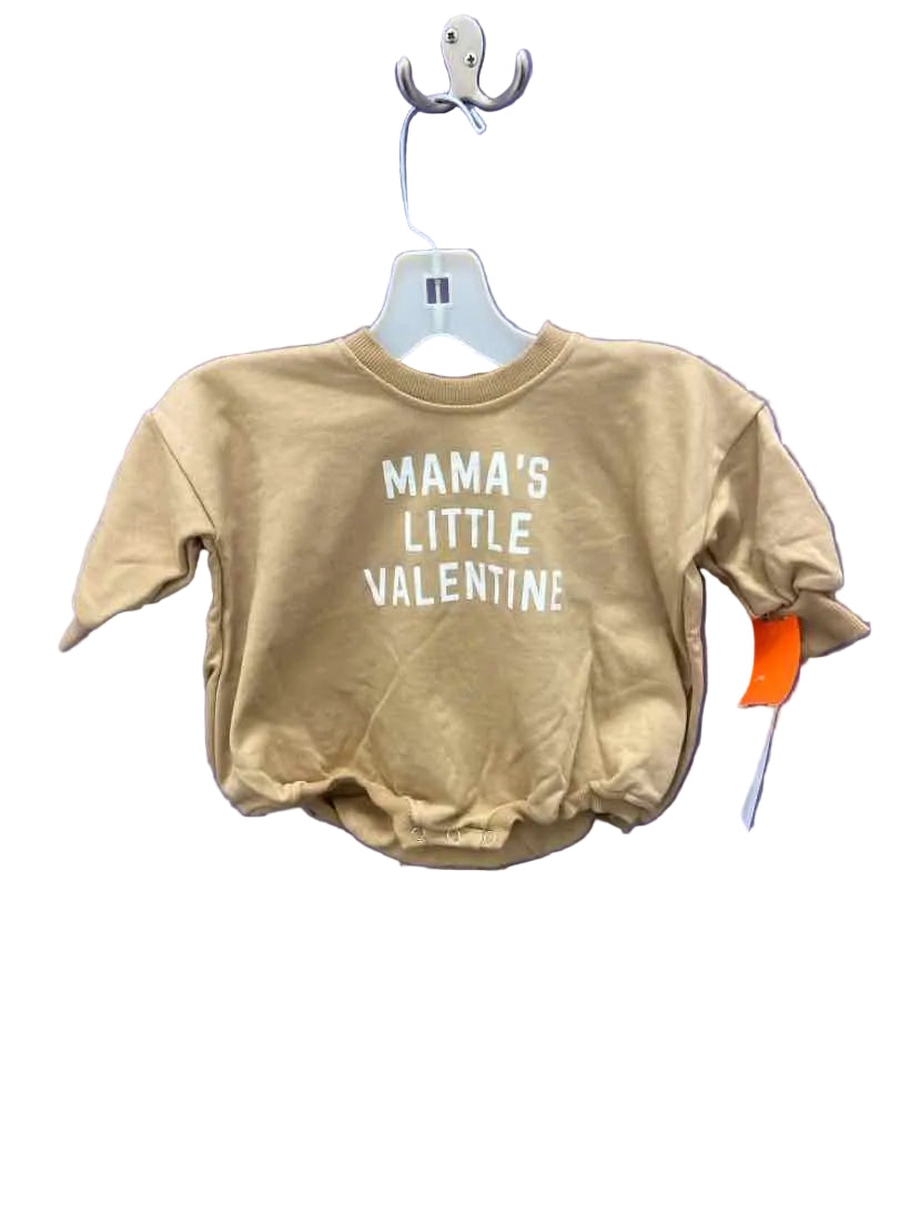 Triple the Joy Valentines Infant Size 3-6 MO Sweatshirt