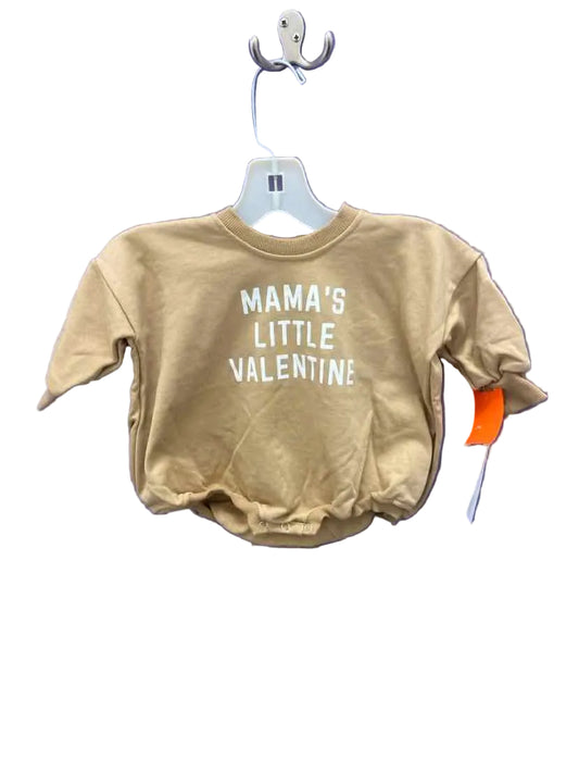Triple the Joy Valentines Infant Size 3-6 MO Sweatshirt