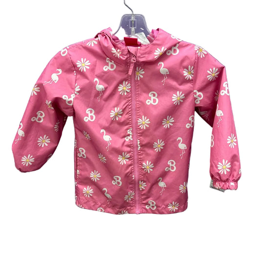 Barbie (D) Pink Toddler Size 5 Rain Coat