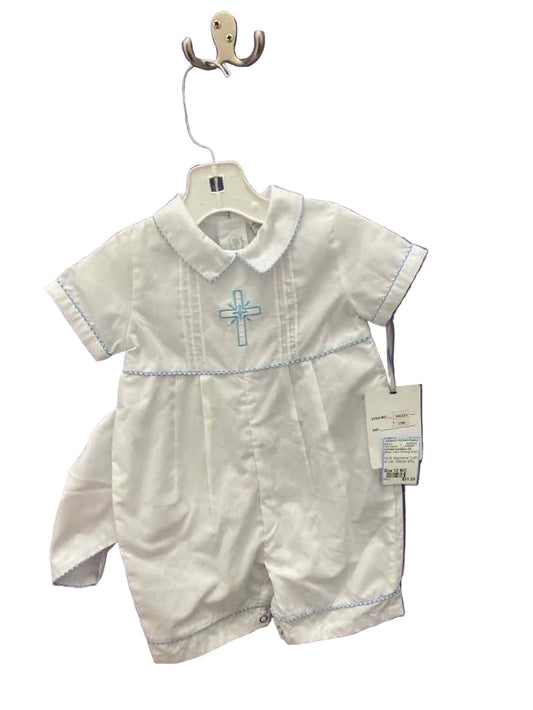 Carriage boutiques (B) White Infant Size 12 MO 1PC Dressy