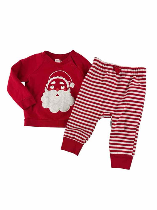 Cat and Jack (D) Christmas Infant Size 12 MO 2PC Casual