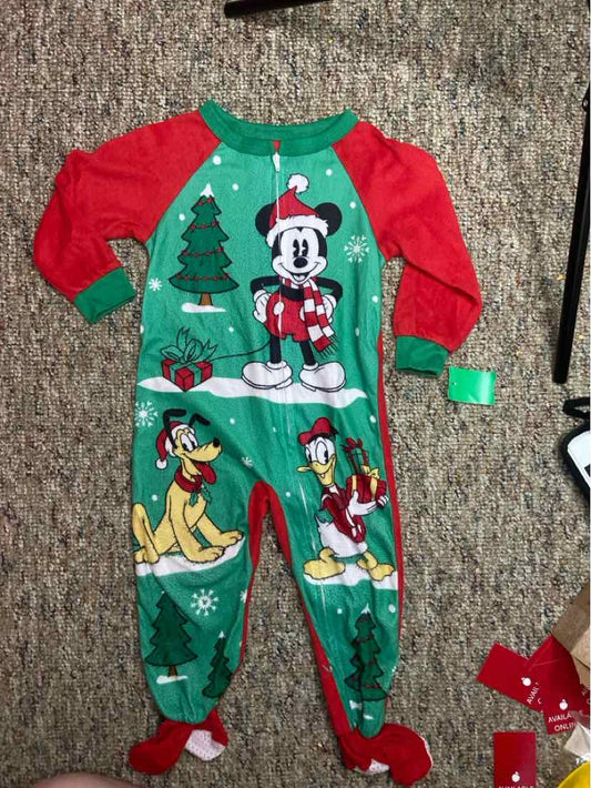 Disney (B) Christmas Toddler Size 3T 1PCSleepwear