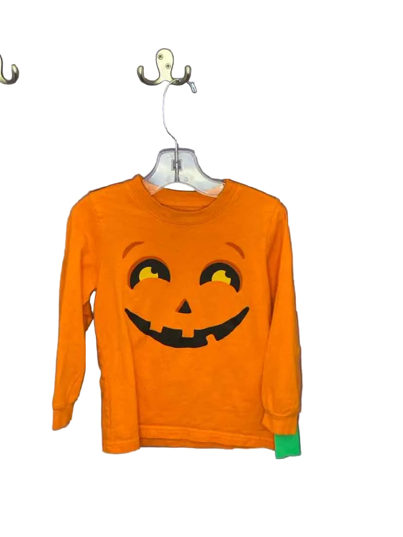 Carters (C) Orange Toddler Size 4 LSTop