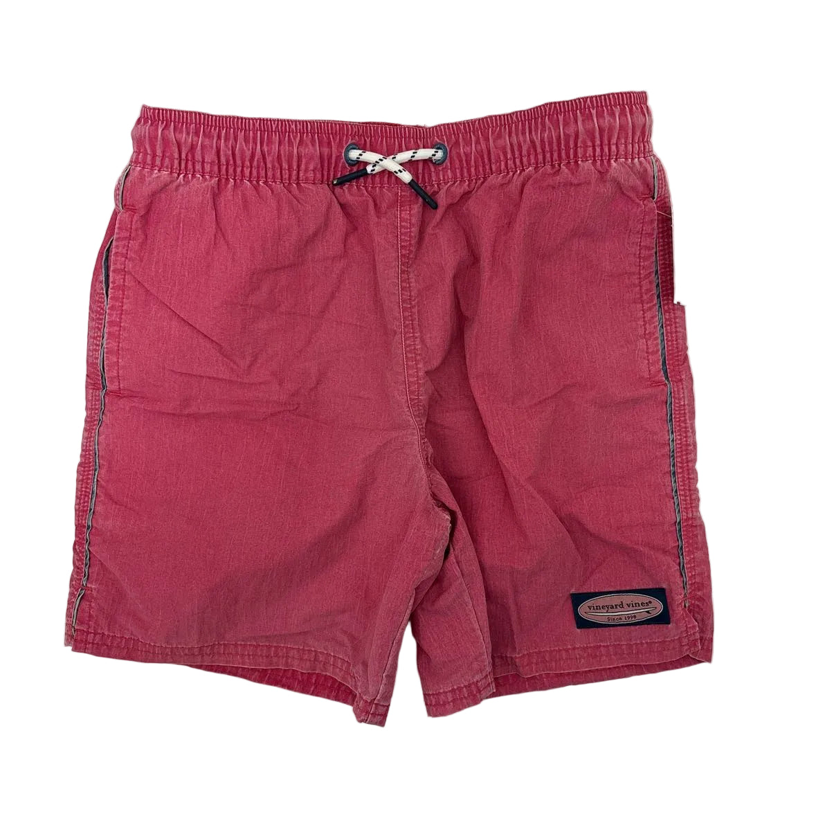 Vineyard Vines (A) Red Youth Size 12 Swim Trunks